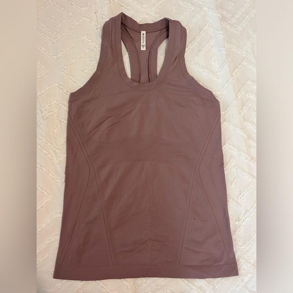 Dusty mauve small Athleta racer back tank top